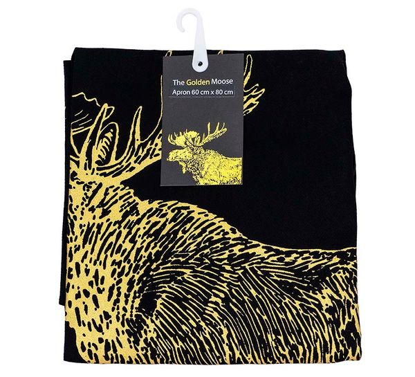 Main Image Apron, Golden Moose