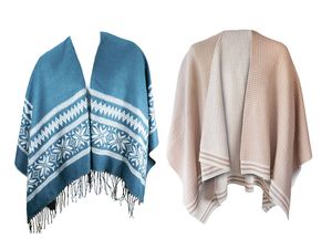 Ponchos and plaids