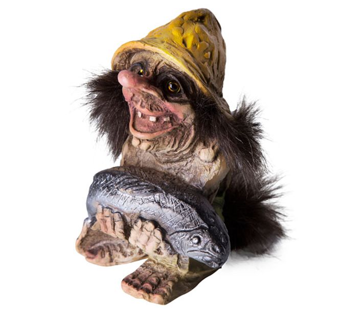 Hovedbilde Troll med fisk (Troll nr. 062)