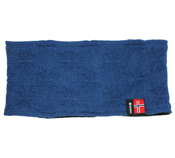 Hovedbilde Pannebånd, vrangrosa, blå