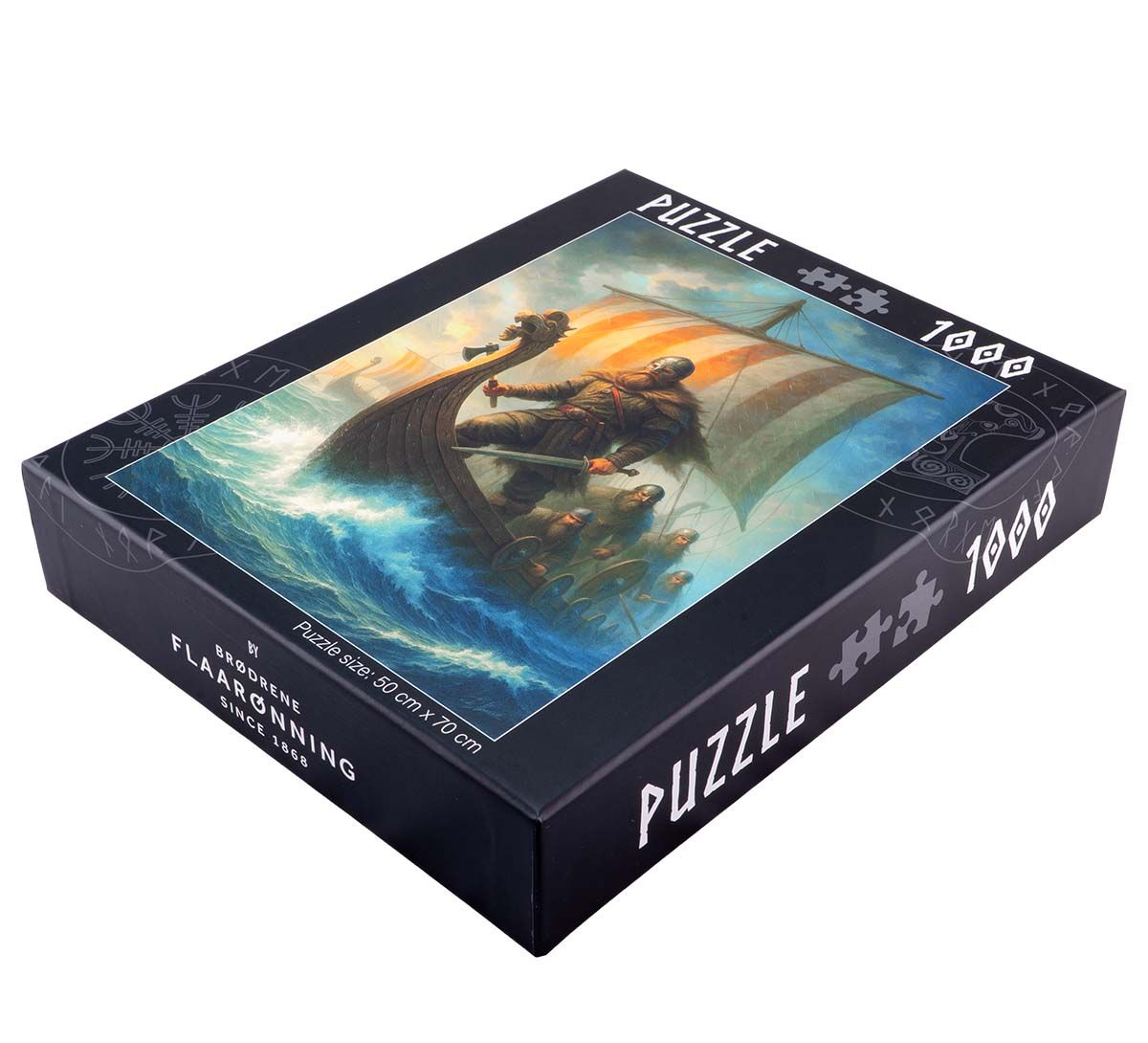 Puslespill, Vikingtokt, 1000 brikker