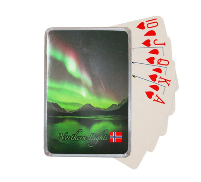 Main Image Northern lights playing cards