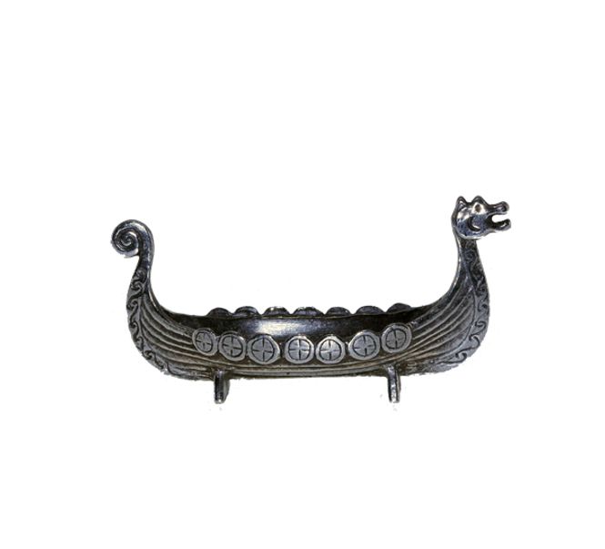 Hovedbilde Vikingskip m/7 skjold Tinn-Per