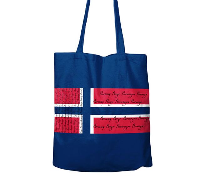 Main Image Tote bag, Norwegian flag