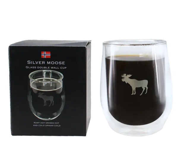 Main Image Silver Moose double wall glass