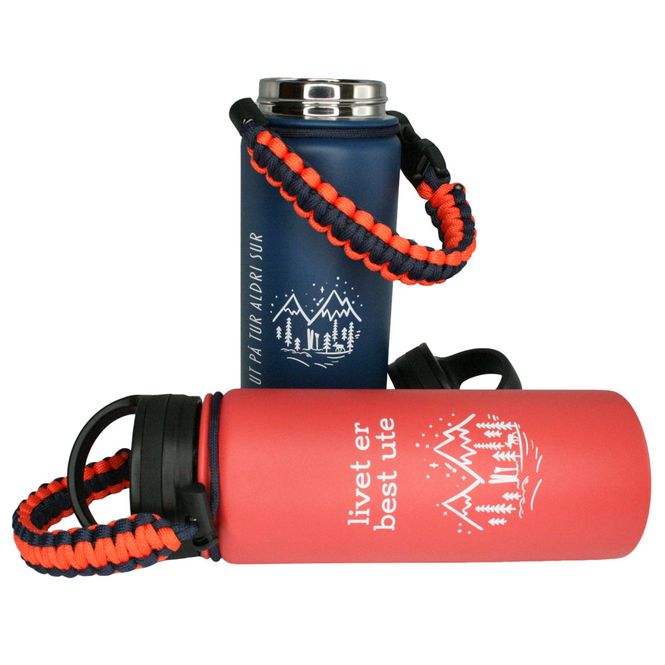 Main Image  Thermo flask, Ut på tur aldri sur