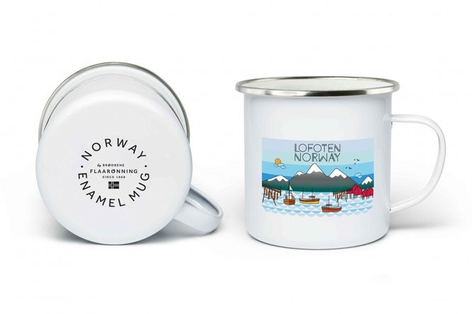 Main Image Enamel mug, Lofoten