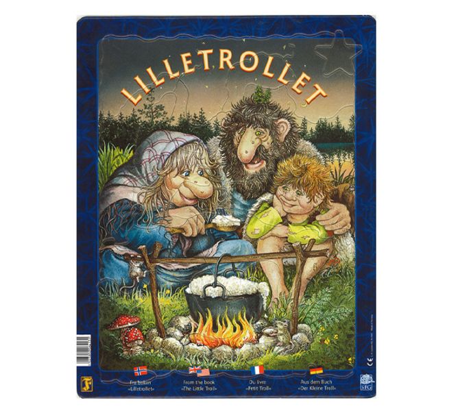 Main Image Puzzle Lilletrollet 23 pieces