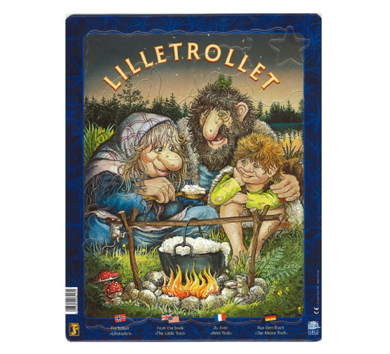 Puslespill, Lilletrollet, 23 brikker