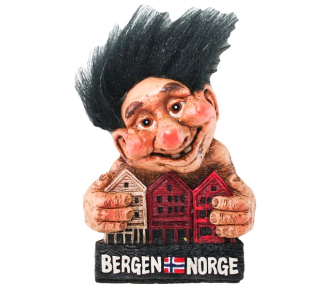 Hovedbilde Magnet, Troll , Bergen