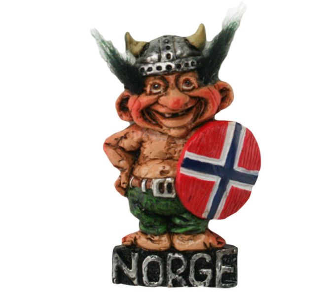 Hovedbilde Magnet, vikingtroll