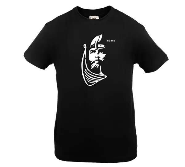 Hovedbilde T-skjorte, Viking, sort