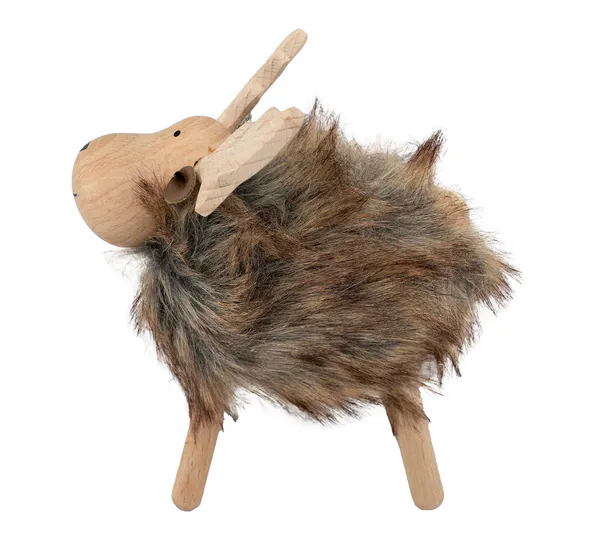 Main Image Reindeer made of wood, large