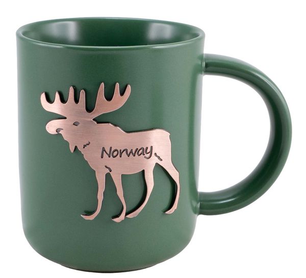 Hovedbilde Krus med metallelg, grønn