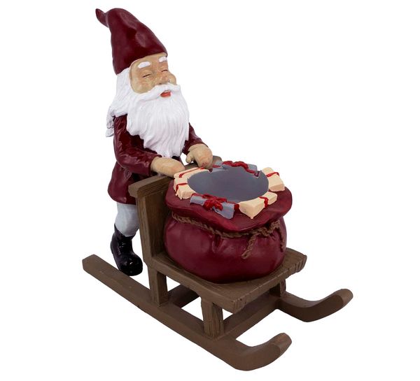 Main Image Santa on a kick-sleigh, Harvesttime