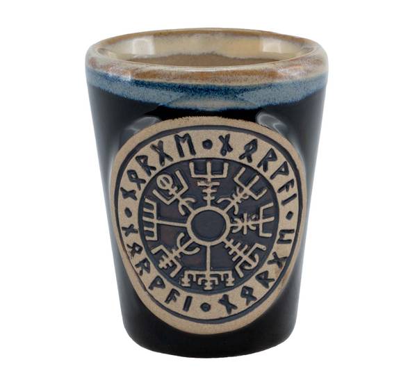 Main Image Ceramic shot glass, Wayfinder, black