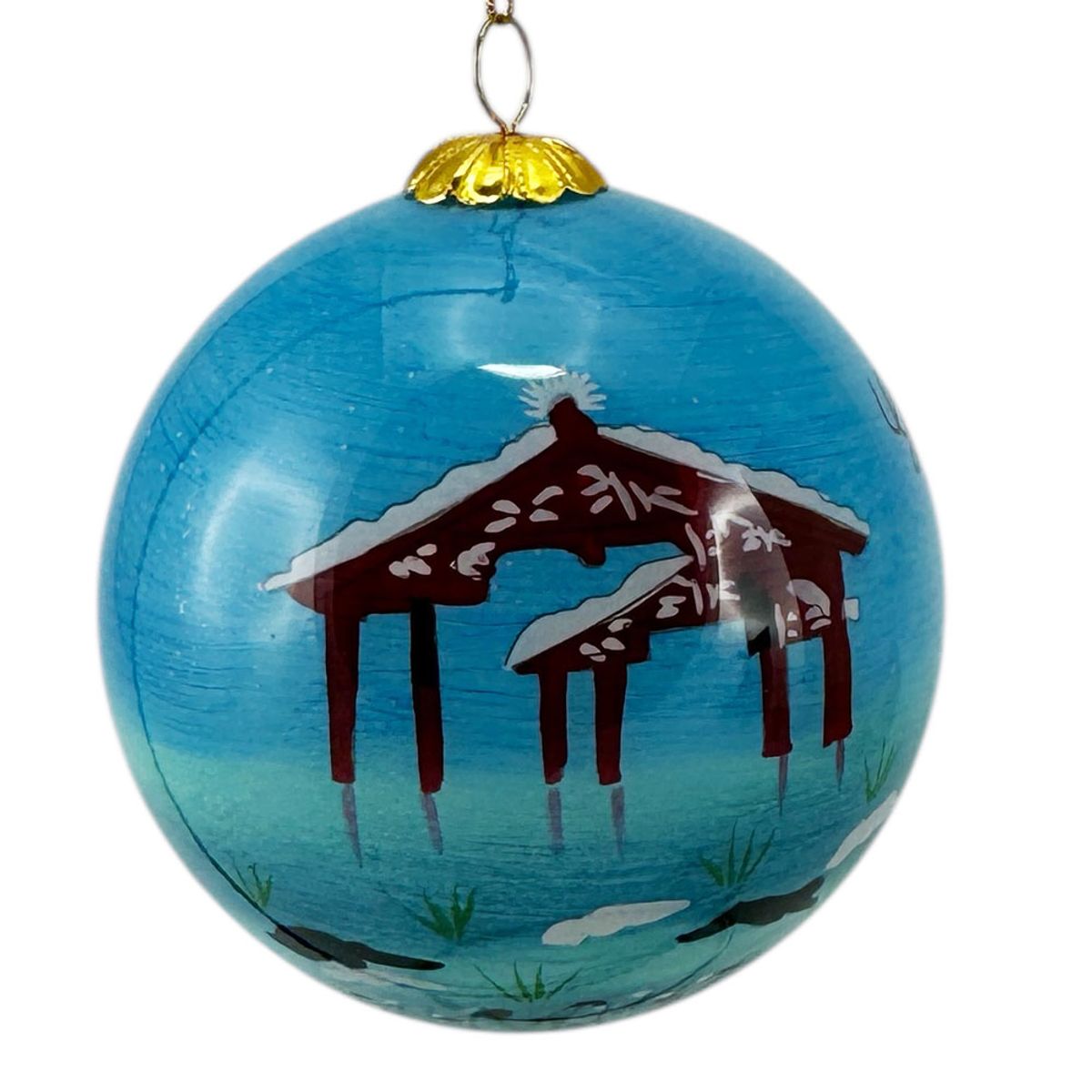 Glass bauble, Nidaros Cathedral, Trondheim