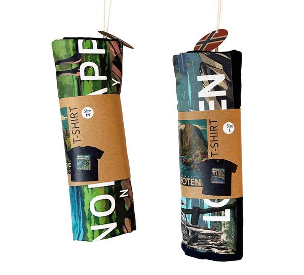 Main Image T-shirt, Nordkapp, retro