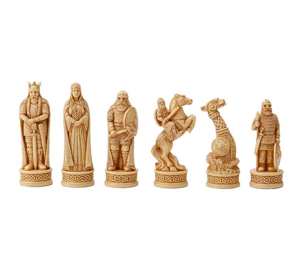 Main Image Chessboard with viking figurines