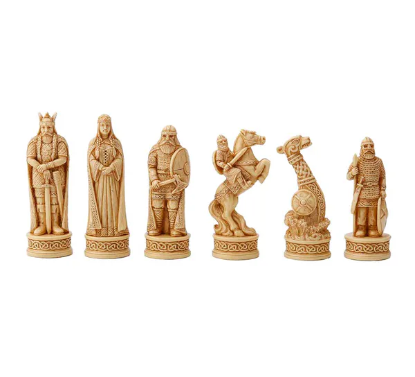 Hovedbilde Sjakkbrett med vikingfigurer