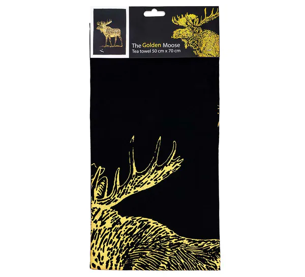 Main Image Kitchen towel, Golden Moose