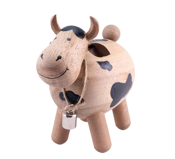 Main Image Wooden Cow, large