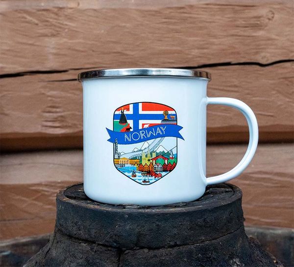 Main Image Enamel mug, Norway