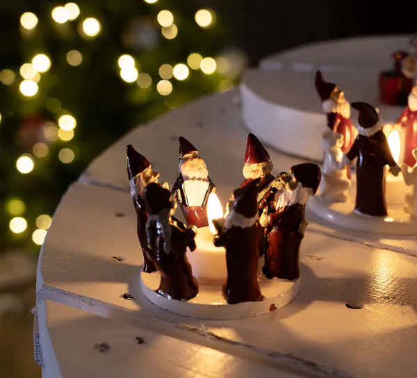 Main Image Santas playing in a band, red, 13,5 cm, ...