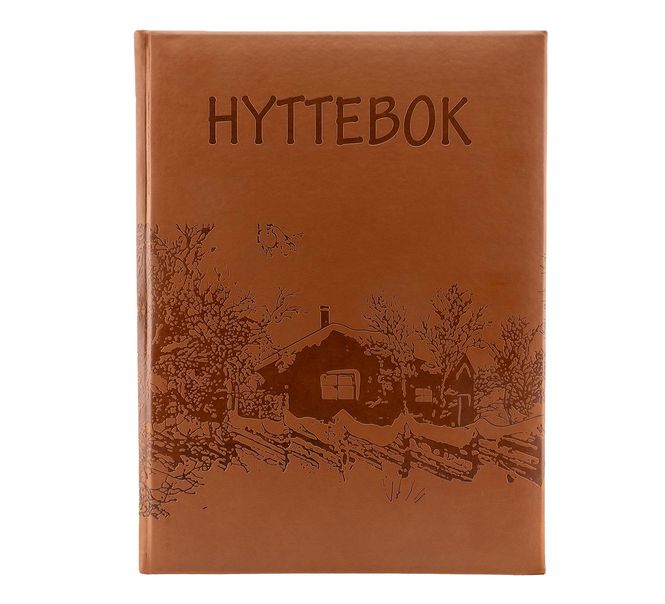 Main Image Cabin book with embossed cabin design