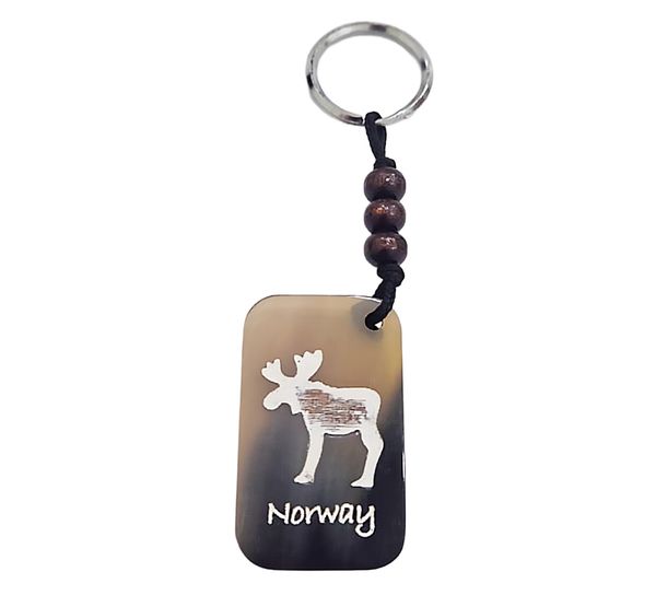 Hovedbilde Nøkkelring av horn, elg