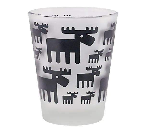 Hovedbilde Snapsglass med elgdesign