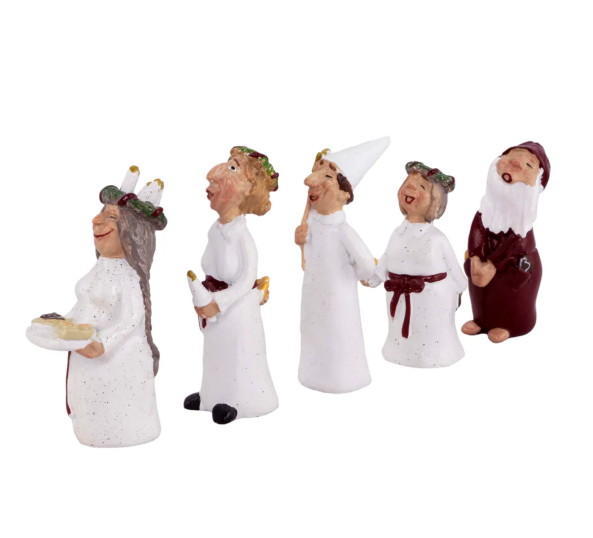 Små luciafigurer, *sett à 5 stk.* Harvesttime