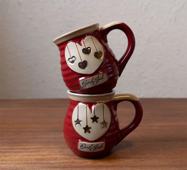 Hovedbilde God jul koppen, hjerter