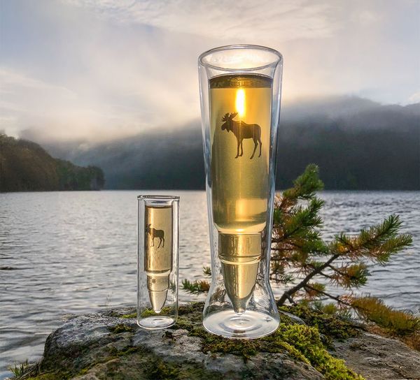 Main Image Silver Moose Glass, set of two 