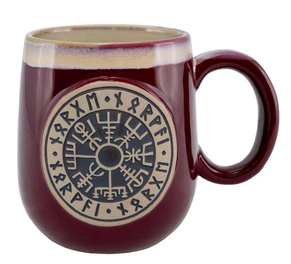 Hovedbilde Keramikkrus med vegviser, rød