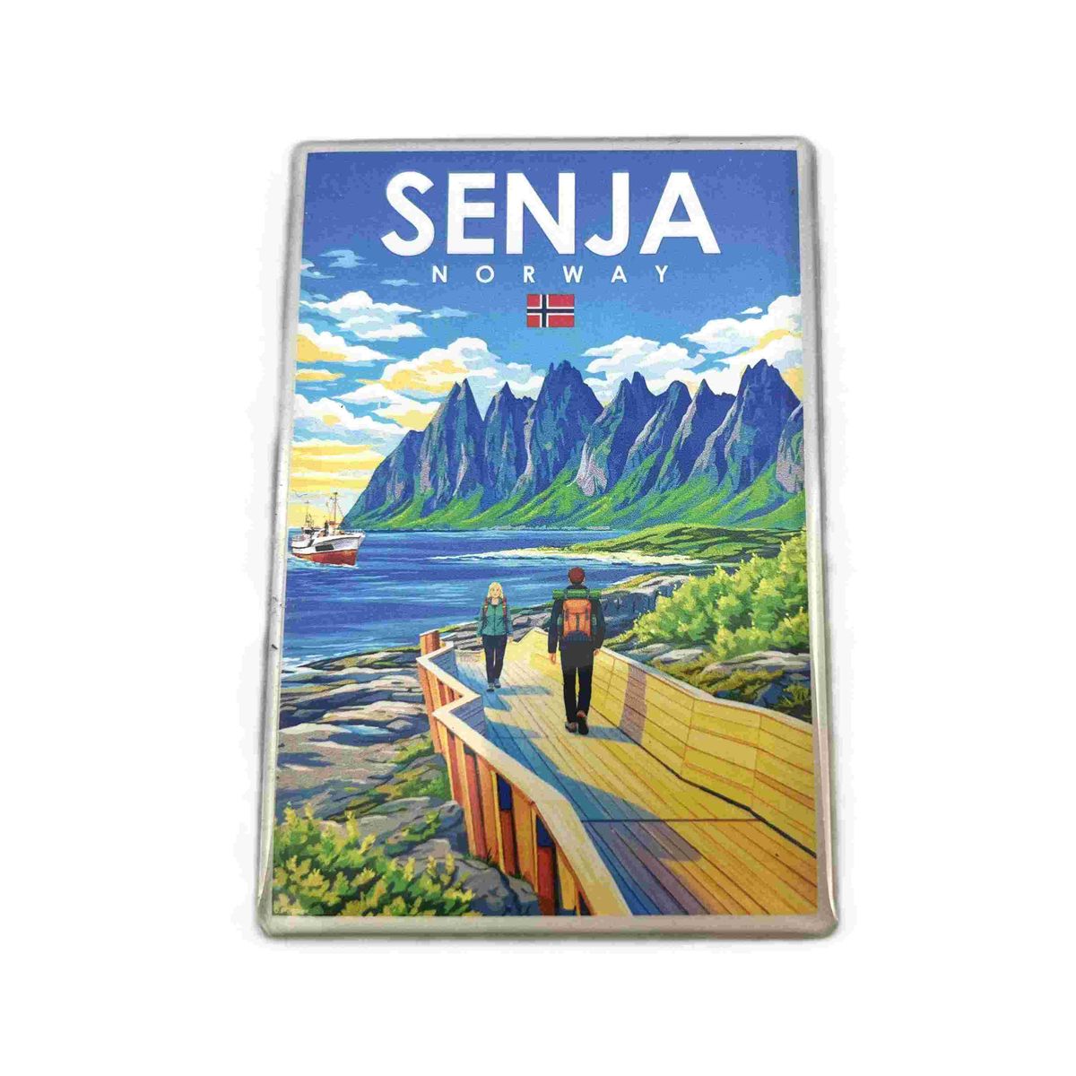 Magnet Senja, retro 