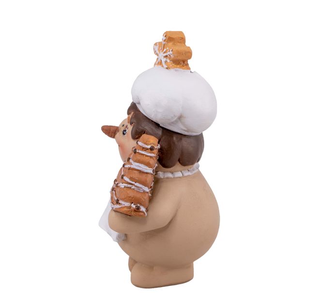 Main Image Gingerbread guy with Christmas tree, small
