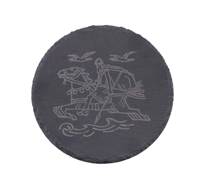 Main Image Slate trivet, Viking Saga