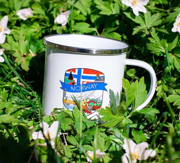 Main Image Enamel mug, Norway