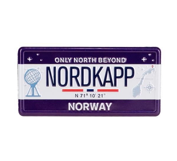 Hovedbilde Magnet, stedsskilt, Nordkapp