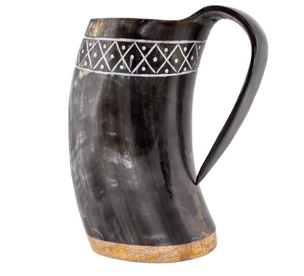Main Image Viking mug of horn, Wayfinder