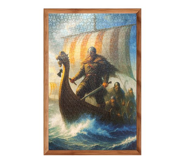 Hovedbilde Puslespill, Vikingtokt, 1000 brikker