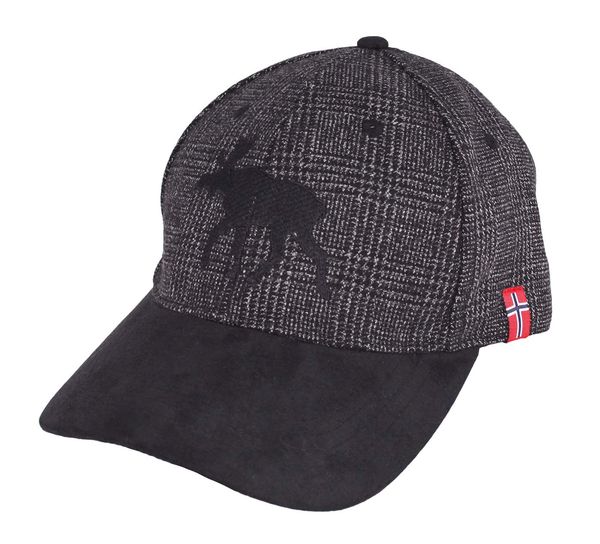 Main Image Cap Tweed black/grey