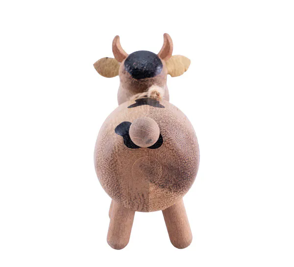 Main Image Wooden cow, small